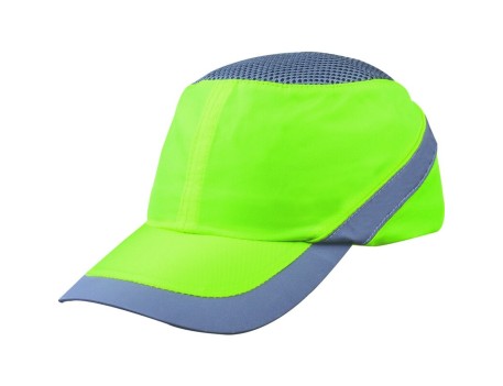 GORRA ANTIGOLPES AIR COLTAN AMARILLO GRIS
