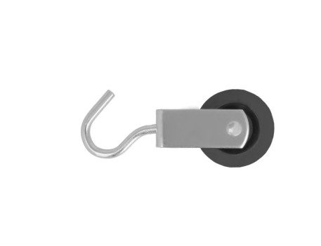 POLEA CON GANCHO 601 6X40MM ZINCADA