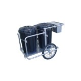 CARRO BARRENDERO 2 CUBOS 95 LITROS