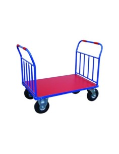PLATAFORMA 1210X710 RUEDAS NEUMATICAS Y DOS ASAS