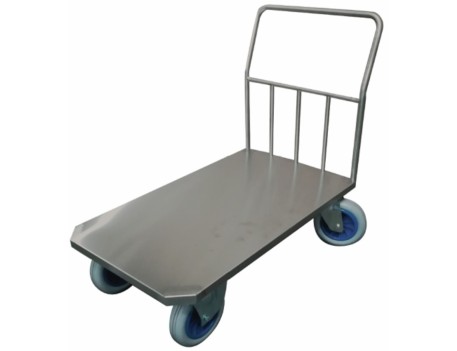 PLATAFORMA INOXIDABLE 1210X710 RUEDAS IMPINCHABLES