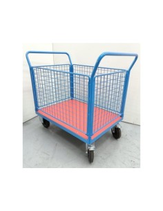 CARRO PLATAFORORMA 1000X700X520 500KG MALLA