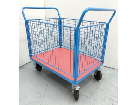 CARRO PLATAFORORMA 1000X700X520 500KG MALLA