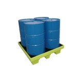 CUBETA POLIETILENO 4 BIDONES 1240X1240X347