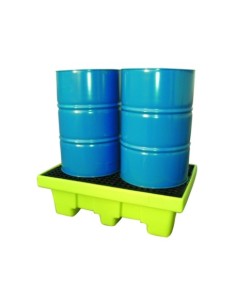 CUBETA POLIETILENO 2 BIDONES 1260X830X390