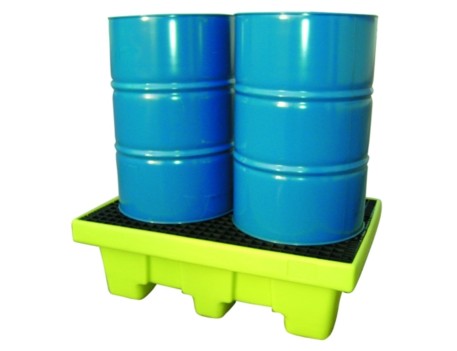 CUBETA POLIETILENO 2 BIDONES 1260X830X390