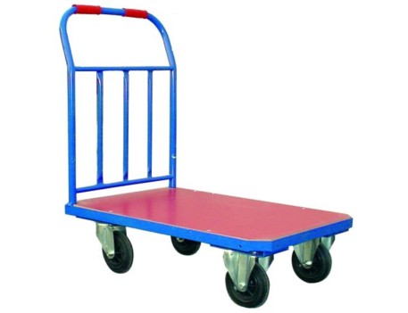 PLATAFORMA CON RUEDAS MACIZAS 910X610