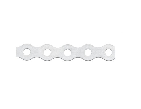 CINTA PERFORADA DE ACERO GALVANIZADO 10M 12MM INDEX