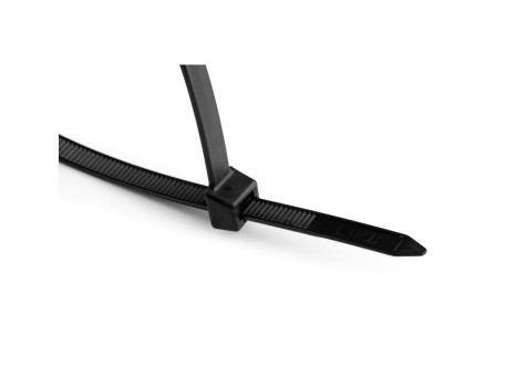 BRIDA DE NYLON POLIAMIDA 6.6 NEGRA 7,6X450 MM INDEX