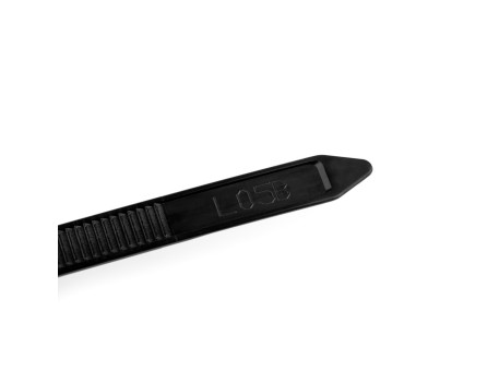 BRIDA DE NYLON POLIAMIDA 6.6 NEGRA 7,6X450 MM INDEX