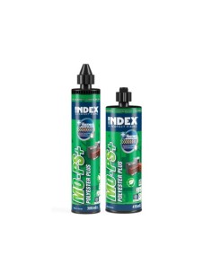 ANCLAJE QUÍMICO POLIÉSTER PLUS HOMOLOGADO 410 ML INDEX