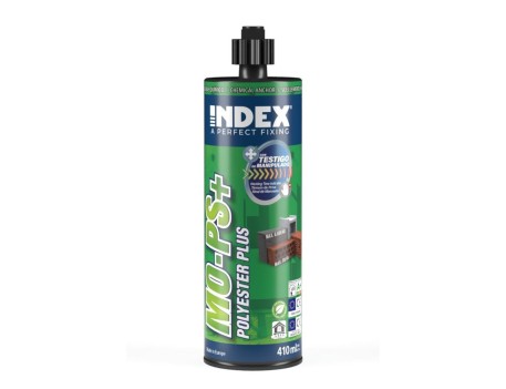 ANCLAJE QUÍMICO POLIÉSTER PLUS HOMOLOGADO 410 ML INDEX