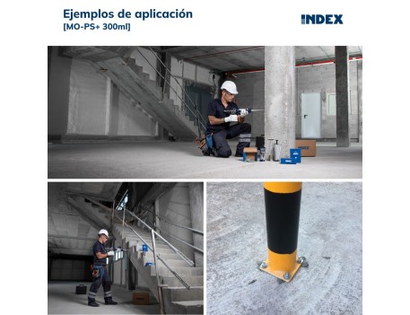 ANCLAJE QUÍMICO POLIÉSTER SIN ESTIRENO HOMOLOGADO INDEX MOPS300