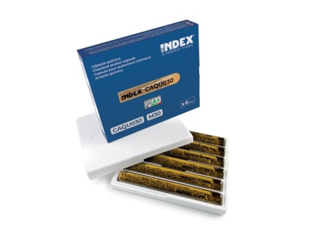 ANCLAJE QUÍMICO EN CÁPSULA RESINA EPOXY INDEX
