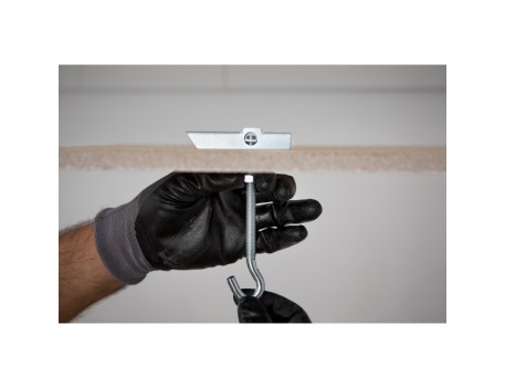 GANCHO BASCULANTE PARA ANCLAJE EN HUECOS M5 INDEX