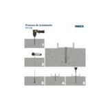 TACO CLAVO CABEZA AVELLANADA 5X30 MM INDEX