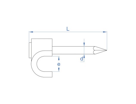 GRAPA PARA GRAPADORA ELÉCTRICA INDEX P6.6 9MM