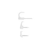 GRAPA DE NYLON PARA FIJACIÓN DE CABLES INDEX GRBL100