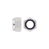 TUERCA HEXAGONAL AUTOBLOCANTE INOX A2 M8 DIN 985
