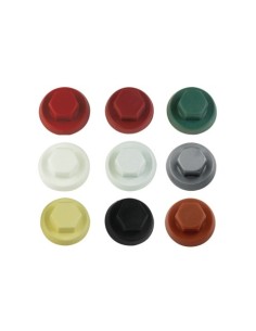 TAPÓN DE NYLON PARA TORNILLOS CABEZA HEXAGONAL NEGRO M8