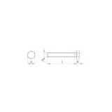 TORNILLO HEXAGONAL ACERO INOXIDABLE A2 DIN 933 INDEX