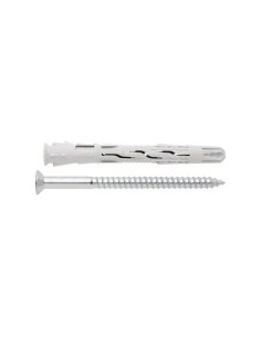 ANCLAJE TACO NYLON CON TORNILLO HEXAGONAL INDEX 10X100
