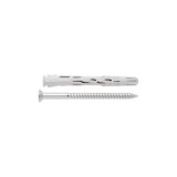 ANCLAJE TACO NYLON CON TORNILLO HEXAGONAL INDEX 10X100