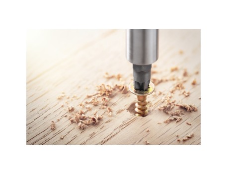 TORNILLO TIRAFONDO PARA MADERA CABEZA AVELLANADA POZI 3MM X 16MM INDEX