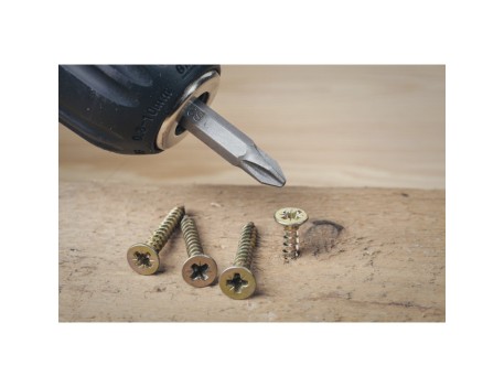 TORNILLO TIRAFONDO PARA MADERA CABEZA AVELLANADA POZI 3MM X 16MM INDEX