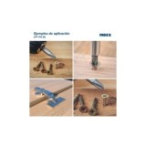 TORNILLO TIRAFONDO PARA MADERA CABEZA AVELLANADA POZI 3MM X 16MM INDEX