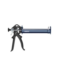 PISTOLA APLICADORA DE SILICONA AZUL 380 ML INDEX