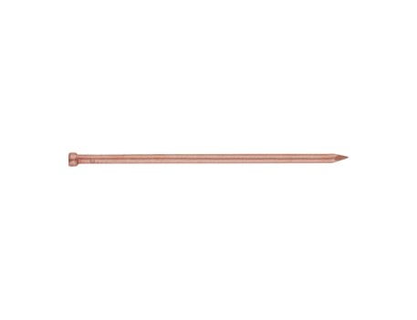 PUNTAS DE ACERO CABEZA CÓNICA COBREADA 2X40 MM INDEX