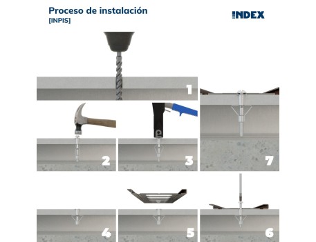 PISTOLA DE COLOCACIÓN PARA ANCLAJES INDEMOLL INDEX