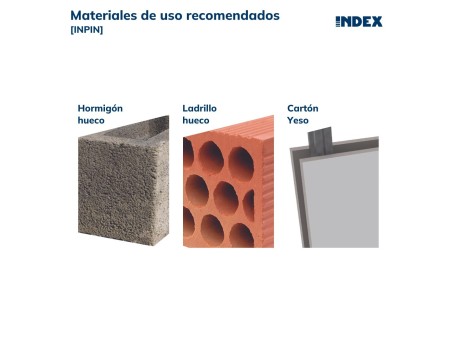 PINZA APLICADORA ANCLAJE INDEMOLL PARA ELEMENTOS HUECOS INDEX