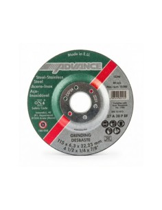 DISCO DESBASTE E115-6,3 A30P INOX ADVANCE PFERD