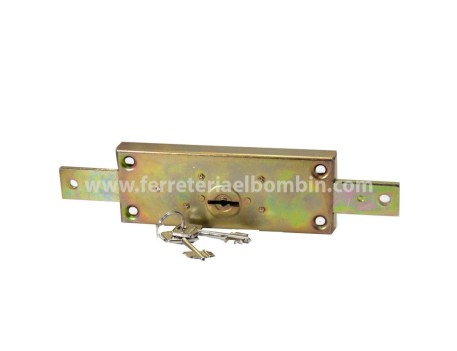 CERRADURA PERSIANA 6511 LINCE 2 PUNTOS 154X59MM