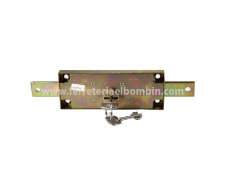 CERRADURA PERSIANA 6511 LINCE 2 PUNTOS 154X59MM