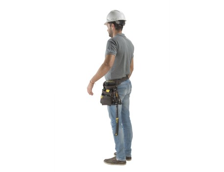 BOLSA PORTA HERRAMIENTAS CON SOPORTE PARA MARTILLO