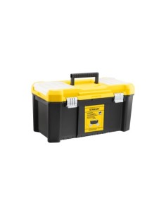 CAJA HERRAMIENTAS PLÁSTICO 19 CON CIERRES METÁLICOS