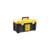 CAJA HERRAMIENTAS PLÁSTICO 19 CON CIERRES METÁLICOS