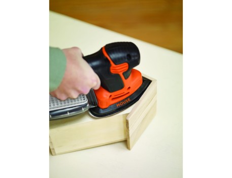 LIJADORA MOUSE ORBITAL 120W BLACK+DECKER KA2000-QS