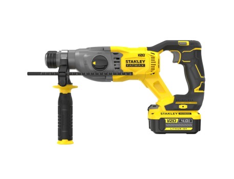 MARTILLO SDS PLUS STANLEY V20 2 BAT 4AH