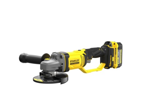 AMOLADORA STANLEY V20 125MM 2BAT 4AH