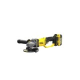 AMOLADORA STANLEY V20 125MM 2BAT 4AH