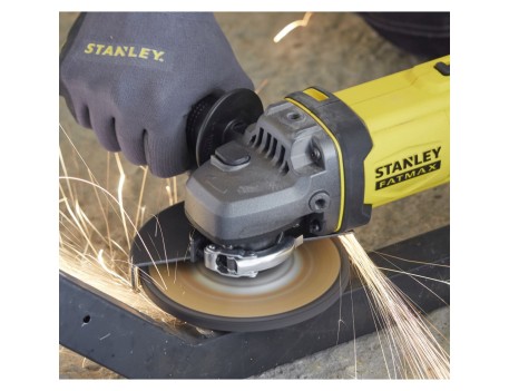 AMOLADORA STANLEY V20 125MM 2BAT 4AH