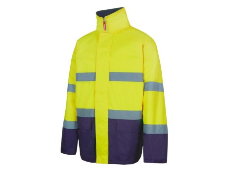 PARKA ALTA VISIBILIDAD BICOLOR IMPERMEABLE VELILLA 306002