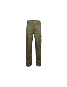 PANTALÓN MULTIBOLSILLOS VELILLA VERDE CAZA