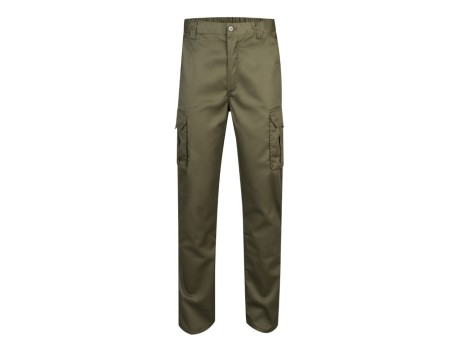 PANTALÓN MULTIBOLSILLOS VELILLA VERDE CAZA