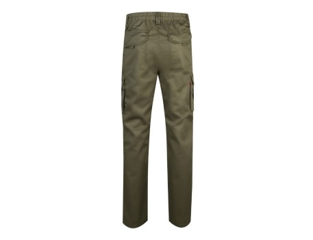 PANTALÓN MULTIBOLSILLOS VELILLA VERDE CAZA