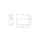 PORTACANDADO PCH1 IFAM PARA REJAS 471